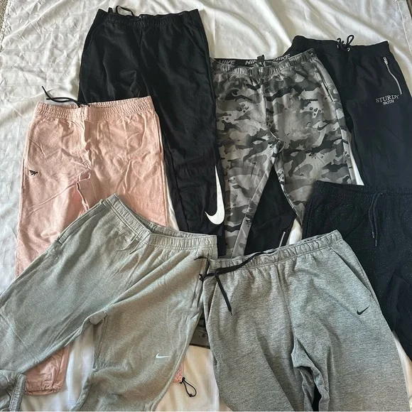 Nike Men's Sweatpants - Black, Gray, Pink, Camouflage
